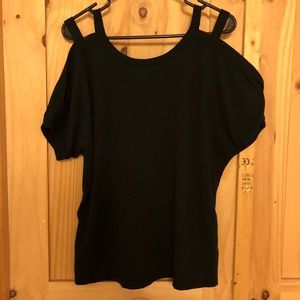 Open Sleeve and Shoulder Top